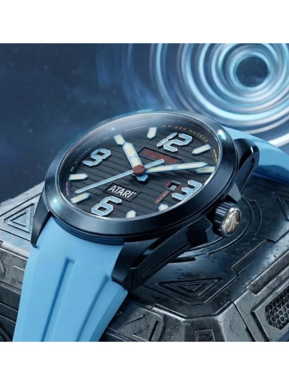 NWT Nubeo Torrent Blue Dial Men's Watch